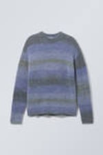 Blau gestreift - Pullover aus Wollmischung Daniel - 0