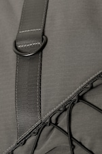 Dark Grey - Utility Crossbody Bag - 5