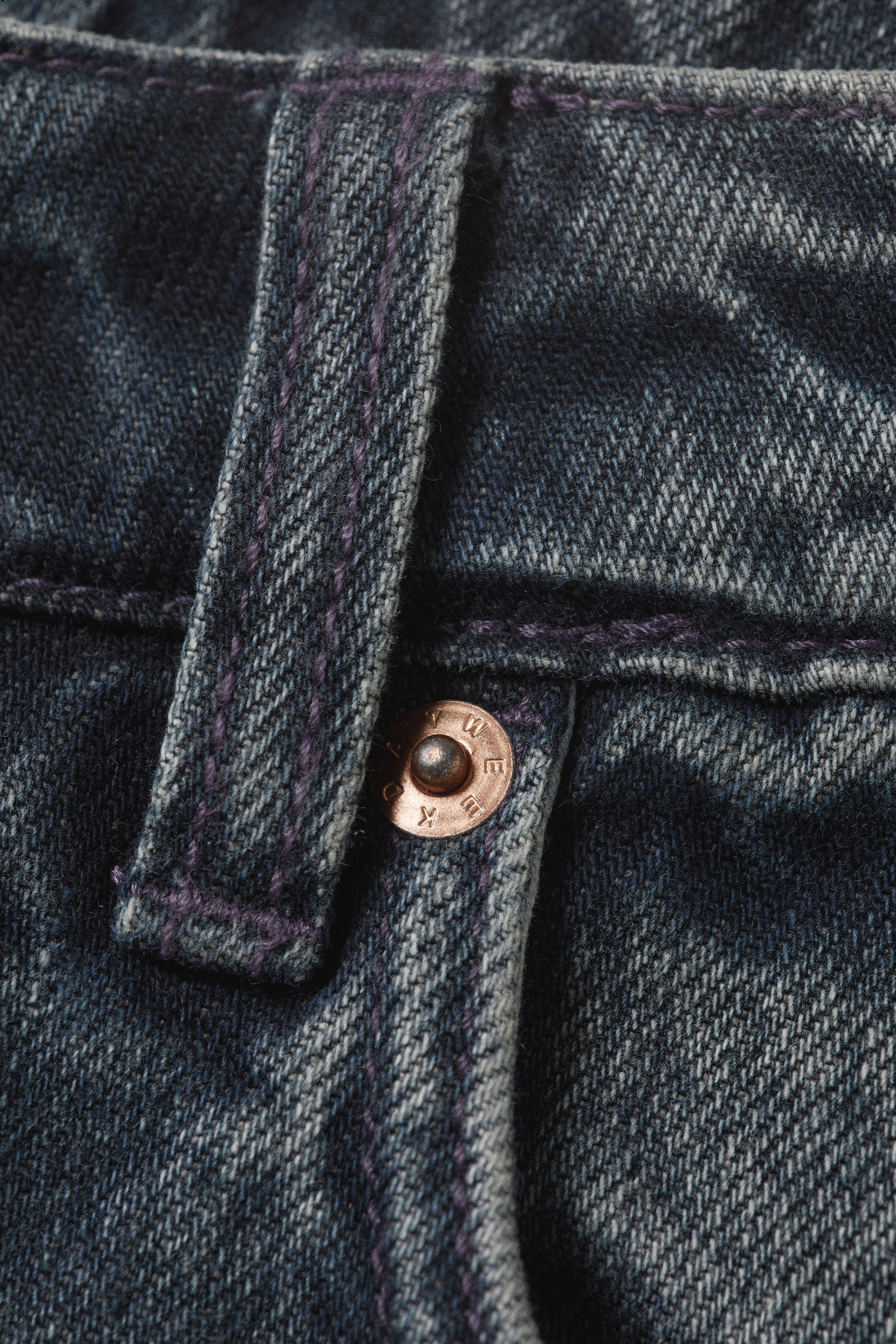 Pandora Blue - Mörkblå - Missy Low Waist Loose Straight Leg Jeans - 6