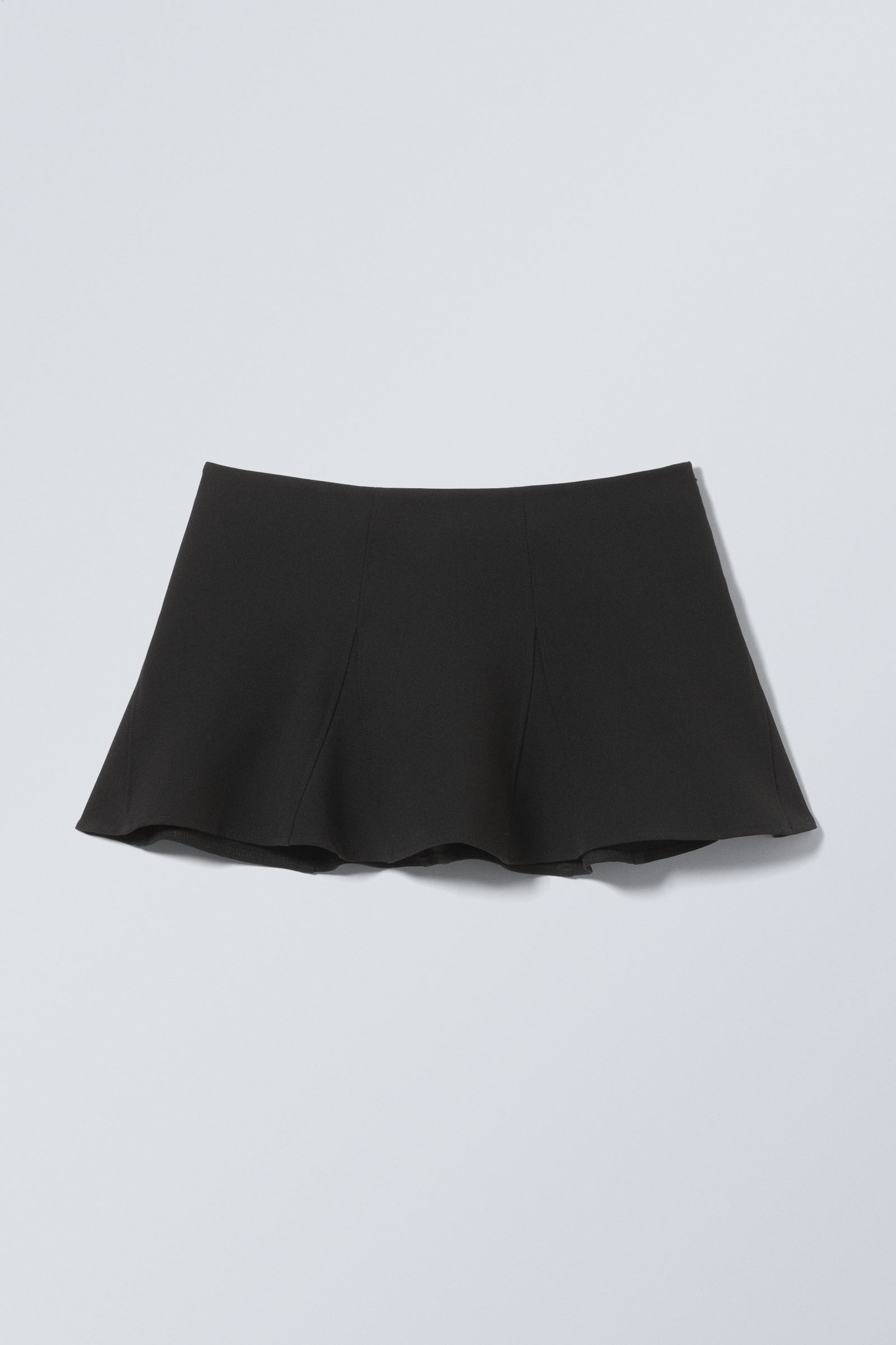 Black - Mini Skirt - 1