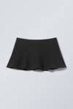 Black - Mini Skirt - 0