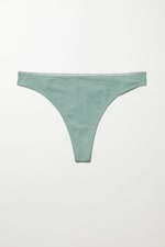 Dusty Teal - Julie Thong - 0