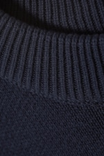 Dark Blue - John oversized sweater - 1
