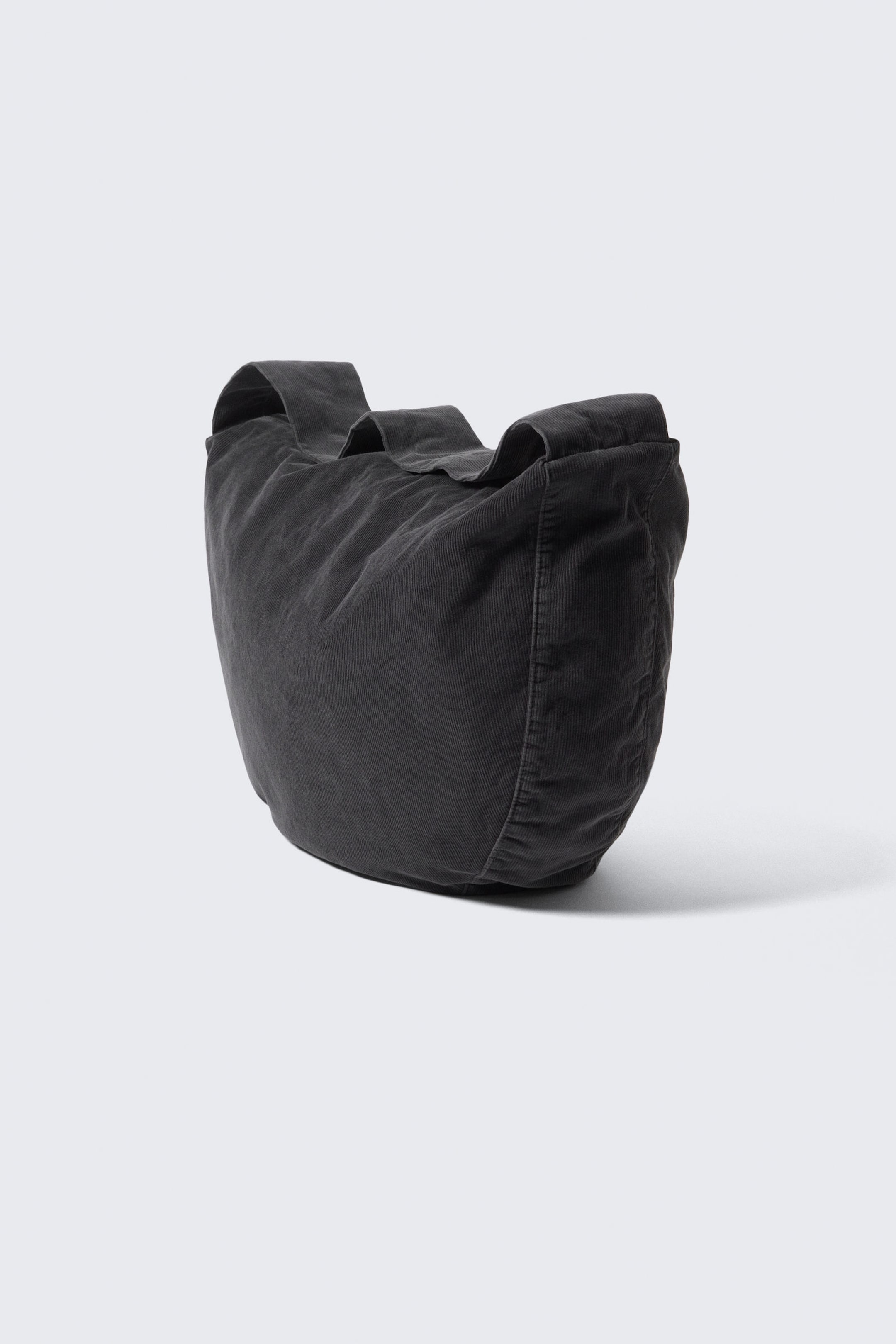 Zwart - Samir corduroy crossbodytas - 3
