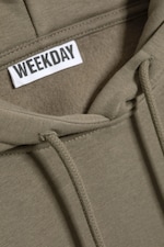 Gedeckter warmer Grauton - Hoodie mit Standard Fit - 5
