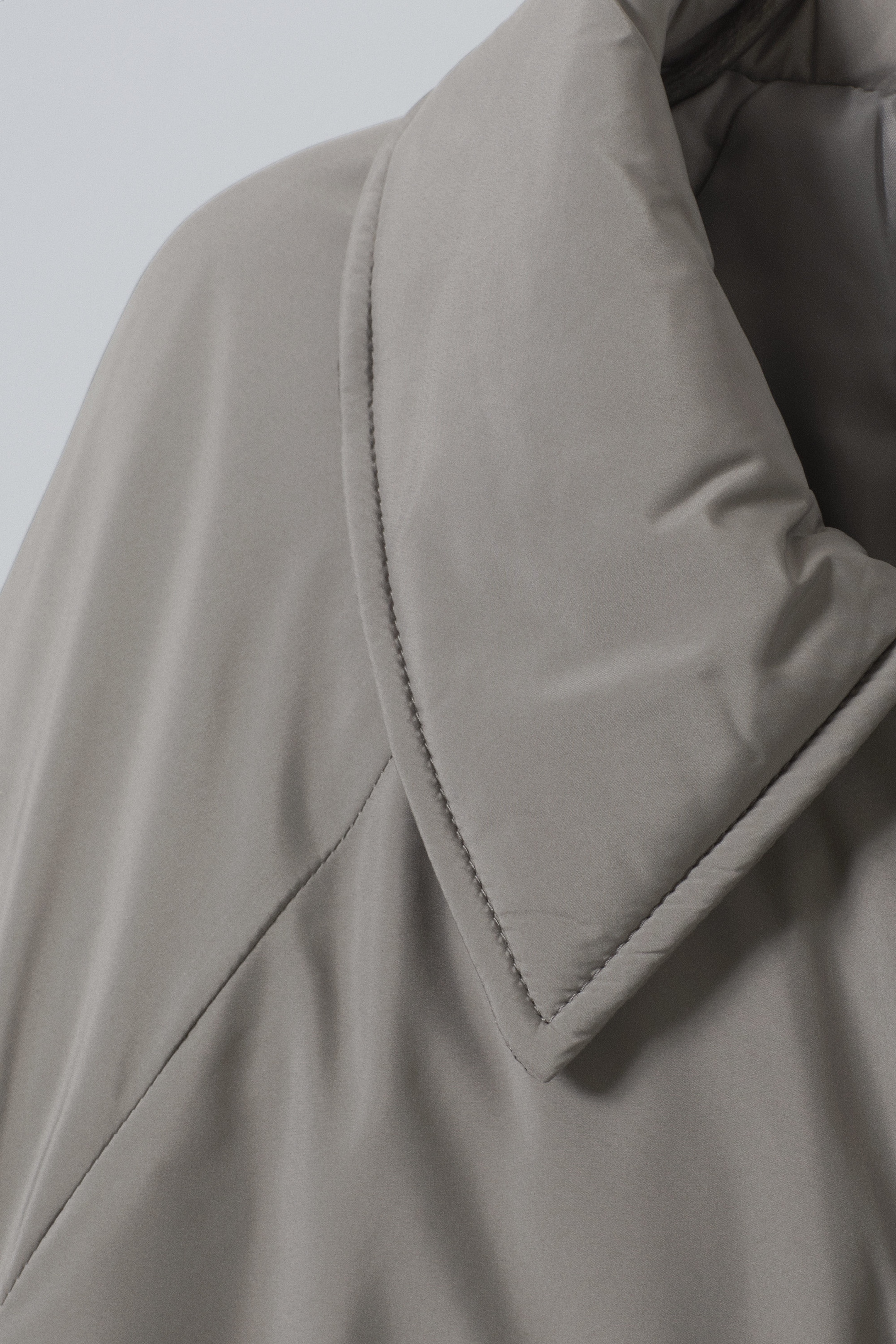 Dusty Grey - Helena Padded Jacket - 1