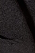 Schwarz - Wollstrickjacke Jonas - 1