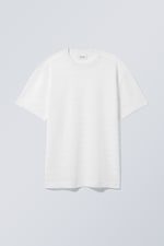 White - Oversized Mesh T-Shirt - 0