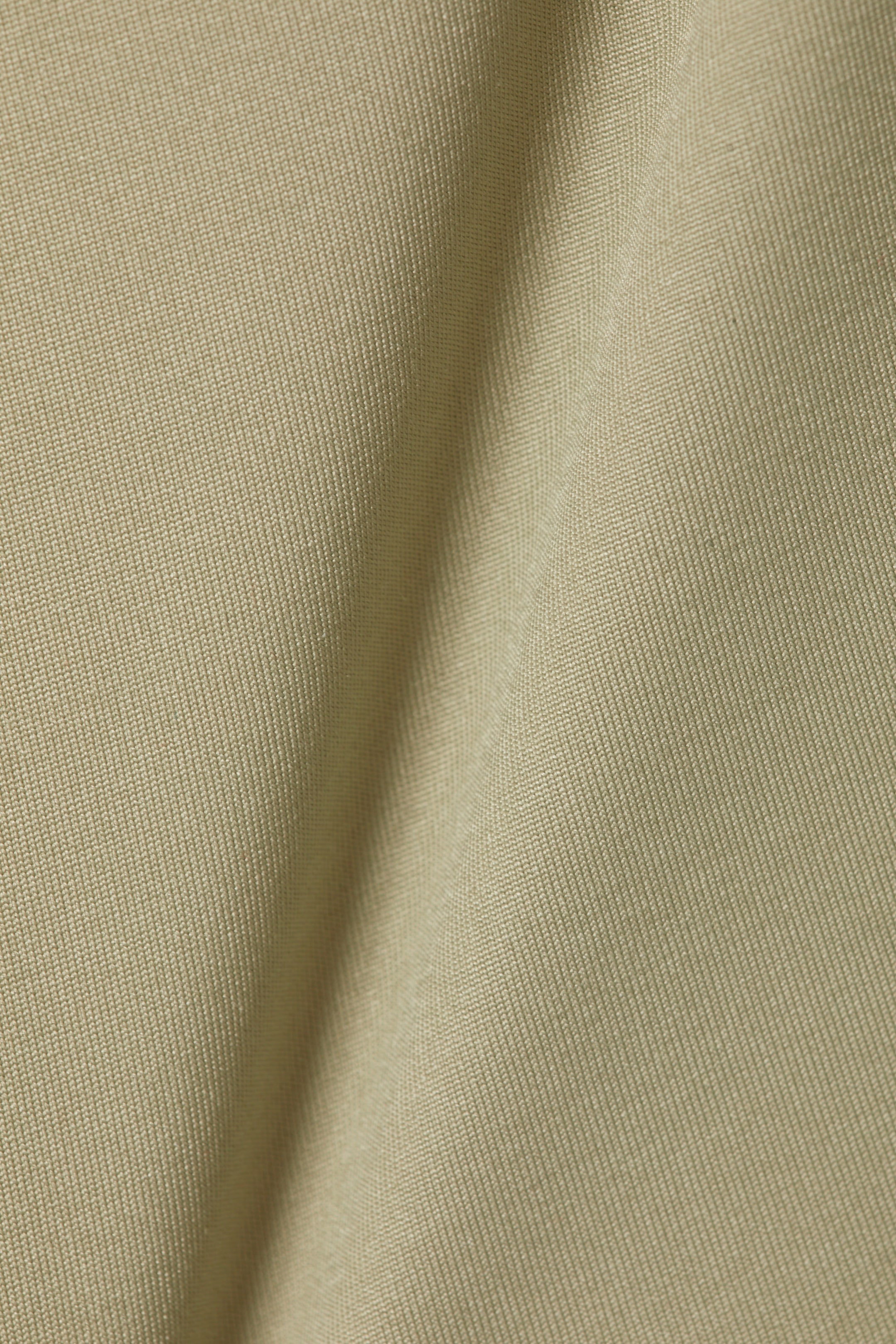 Light Dusty Khaki - Annie Sleeveless Boat-Neck Top - 1