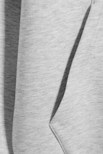 Hellgrau meliert - Simon – Scuba-Hoodie - 3