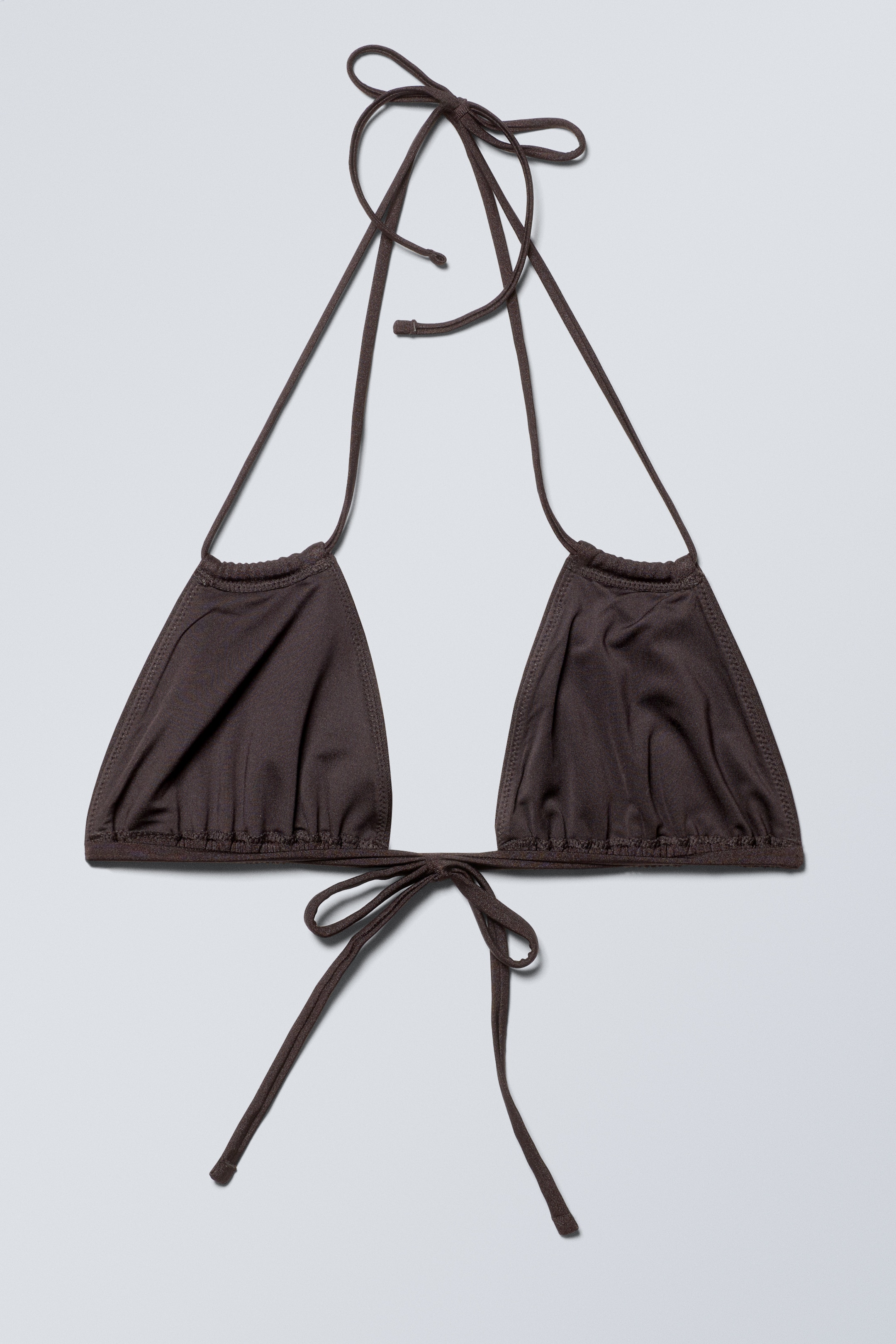 Größeres Bild ansehen: Bikinioberteil "Breeze" zum Binden - Dunkelbraun - Ladies | H&M DE 2