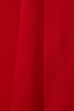 Rot - Lyocell One-Shoulder-Top zum Binden - 1