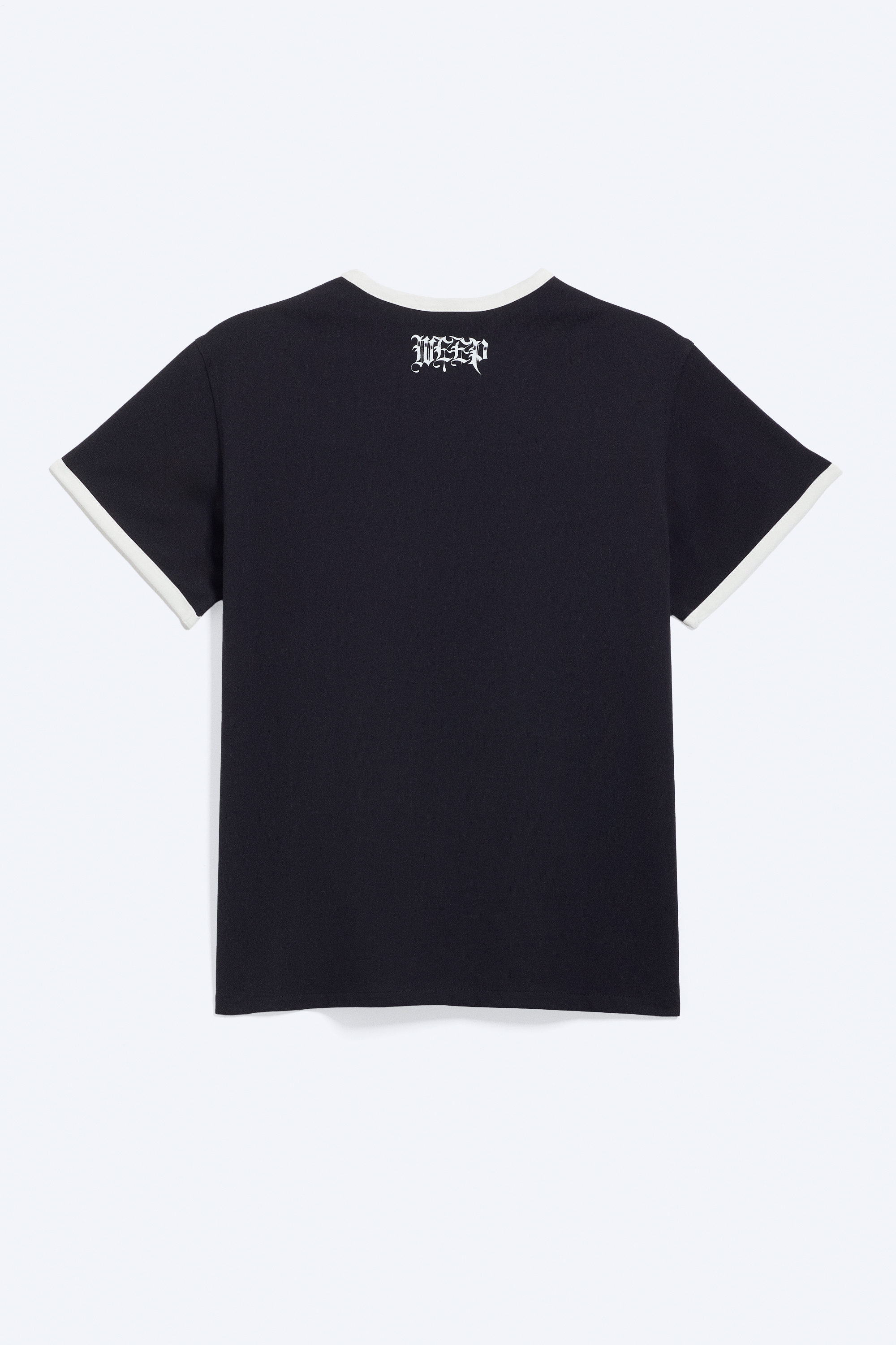yungblud printed ringer tee - Off-black | Weekday WW