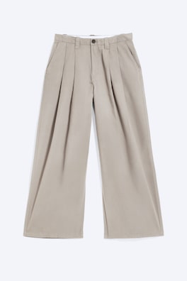 OTIS BAGGY CHINOS I BOMULLSTWILL MED VECK