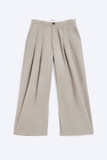 Lys støvet mole - Otis Baggy Plisserte Twill Chinos - 4