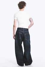 Bounty Blue - Dunkelblau - VOID LOW WAIST LOOSE BAGGY JEANS - 3