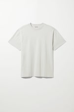 Light Grey - Schweres Oversized-T-Shirt - 0