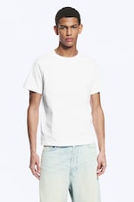 Vit - 3-pack klassisk boxig t-shirt - 1