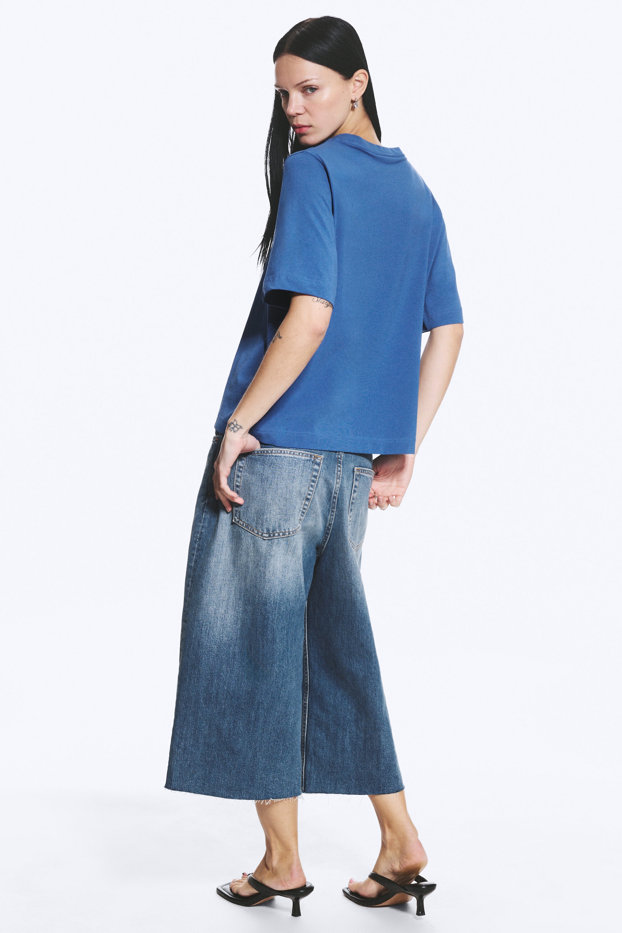 Blå - Perfect Boxy T-shirt - 3
