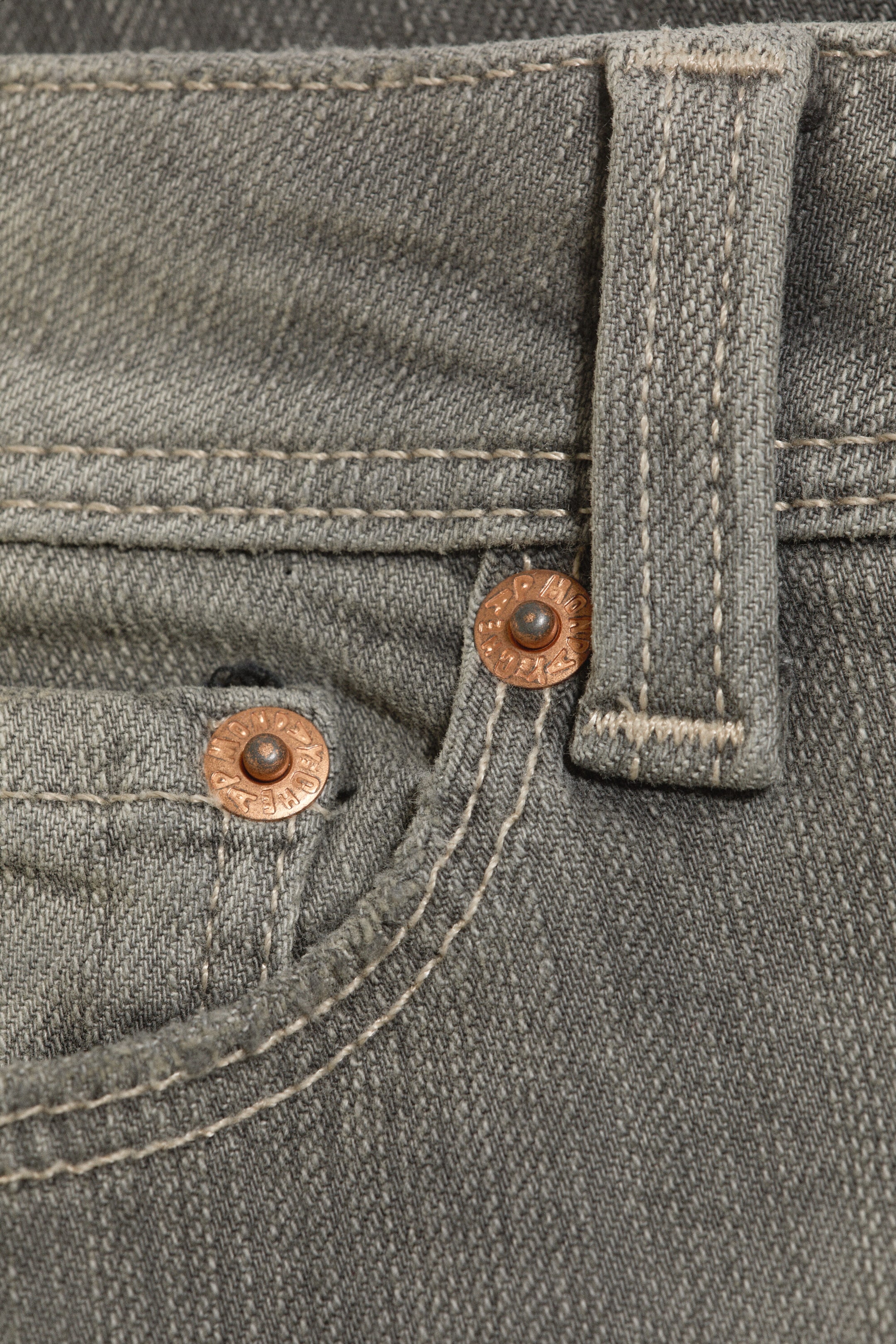 I Scream Grey - Ljusgrå - RIOT LOW WAIST SLIM FIT BOOTCUT JEANS - 2