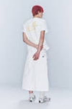 White - CM x LB Dunno White Unisex Carpenter Jorts - 7