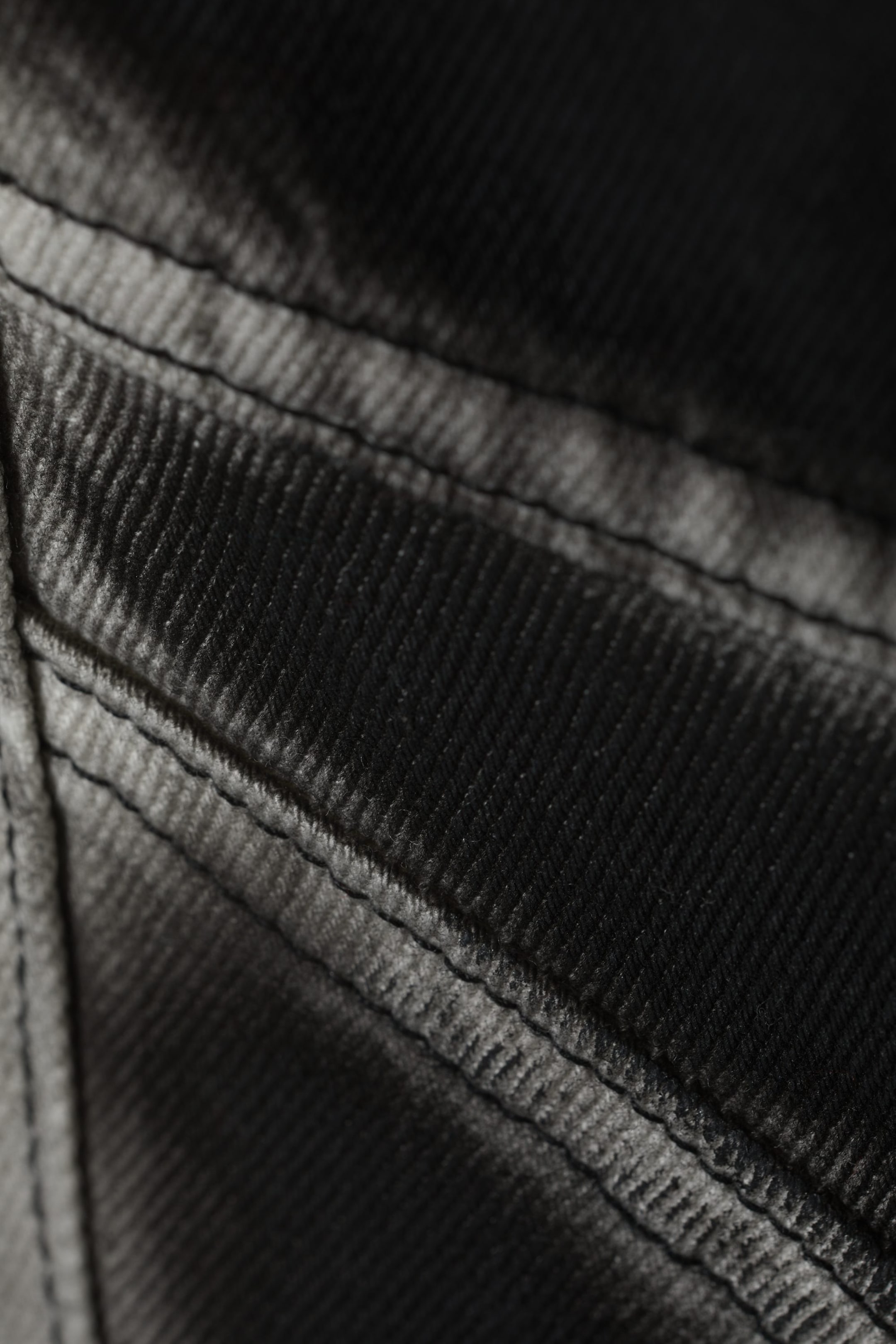 Goudron noir - Jean motard en denim Tempo - 1