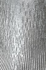 Zilverkleurig - Angie vest met lange mouwen en zilveren coating - 2