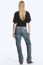 Second Blue – Medium Blue - Arrow normal jeans med lavt liv og rette ben - 4