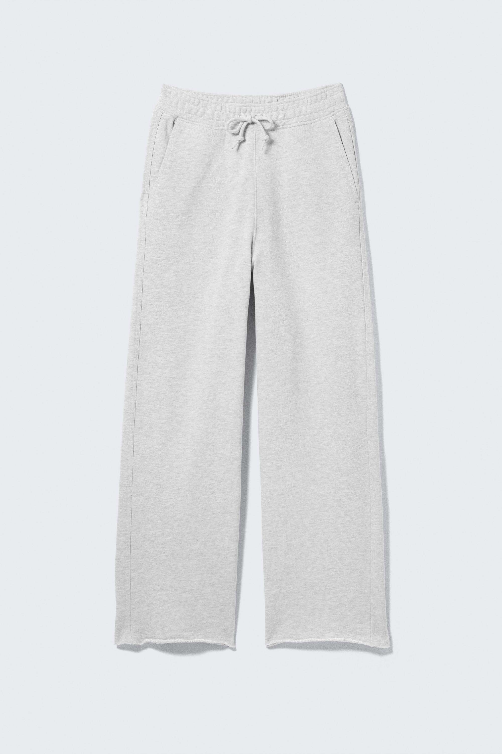 Astro Loose Terry Sweatpants - Light Dusty Grey/Black