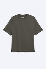 Dunkles Khakigrün - T-SHIRT MIT ENTSPANNTER PASSFORM - 3