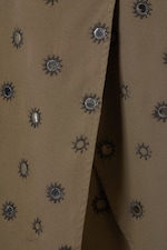 Dark Mole - Sequin Wrap Midi Skirt - 1