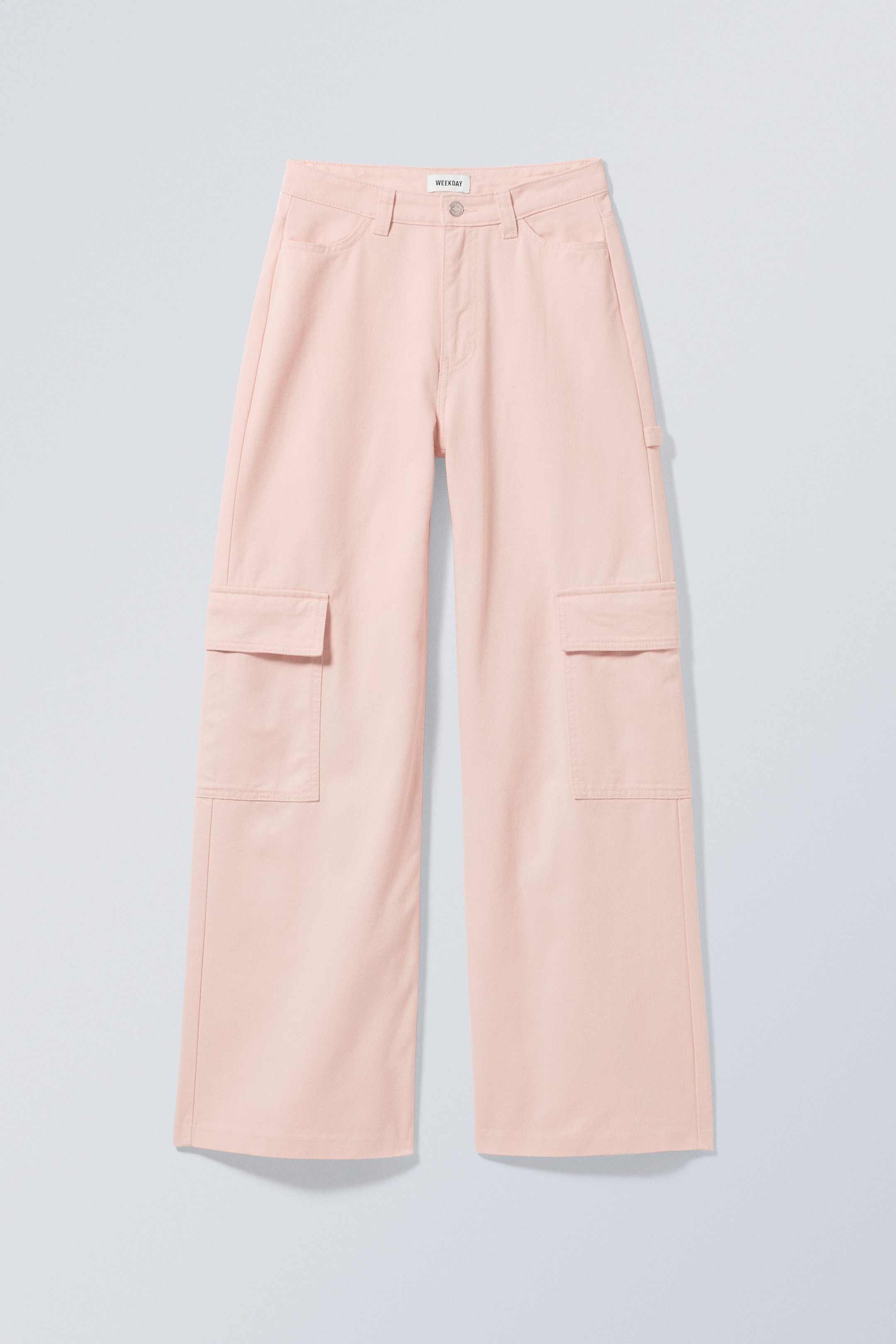 Light Pink - Sienna Cargo Trousers - 0