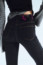 Waschung "Extra Blue" - Sleezie High Waisted Skinny Jeans - 3