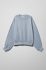 Blue - Pamela Oversized Sweatshirt - 0