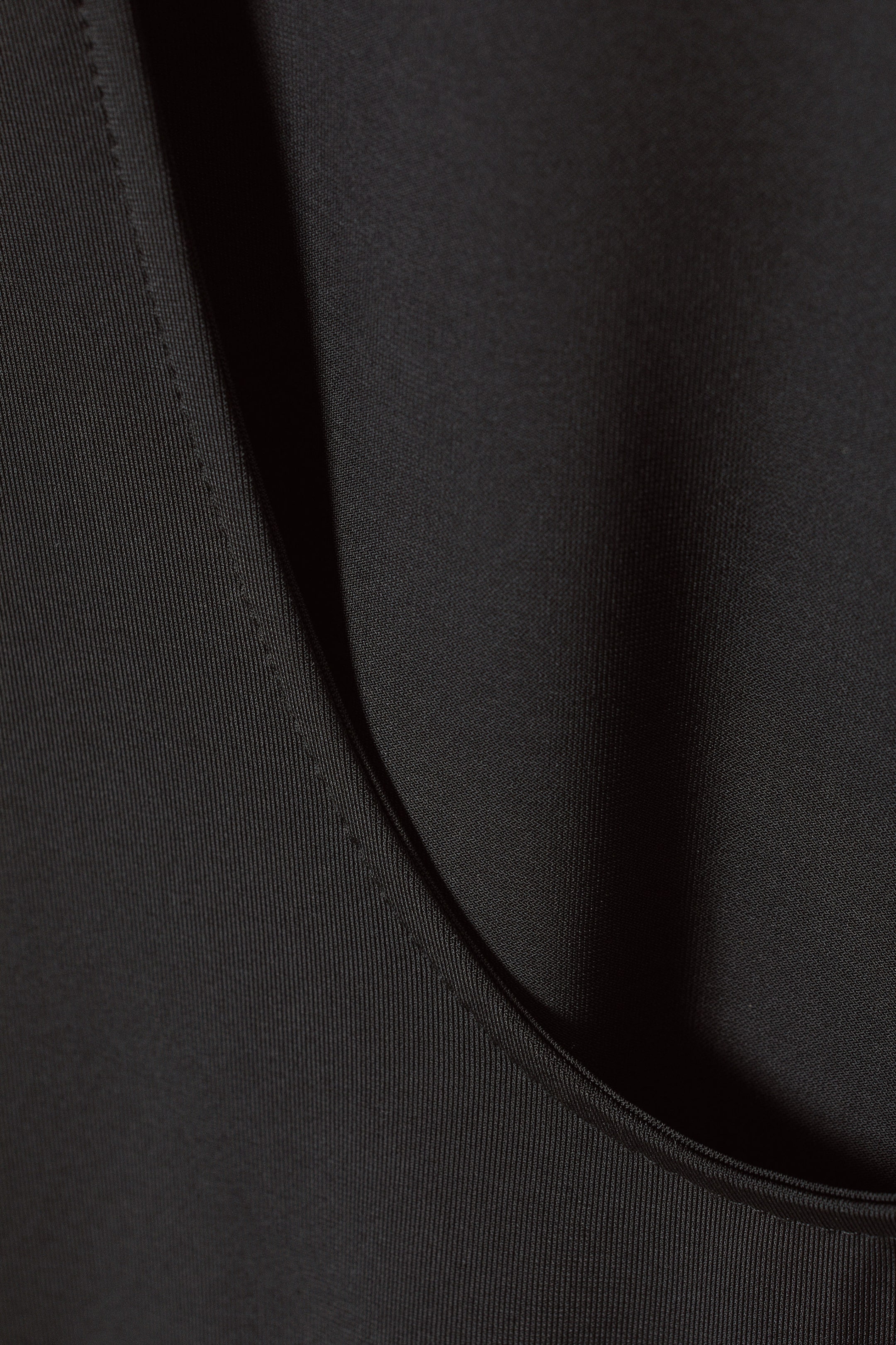 Black - Clair Open Back Mini Dress - 2