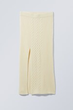 Cream - Jill Cable Skirt - 0