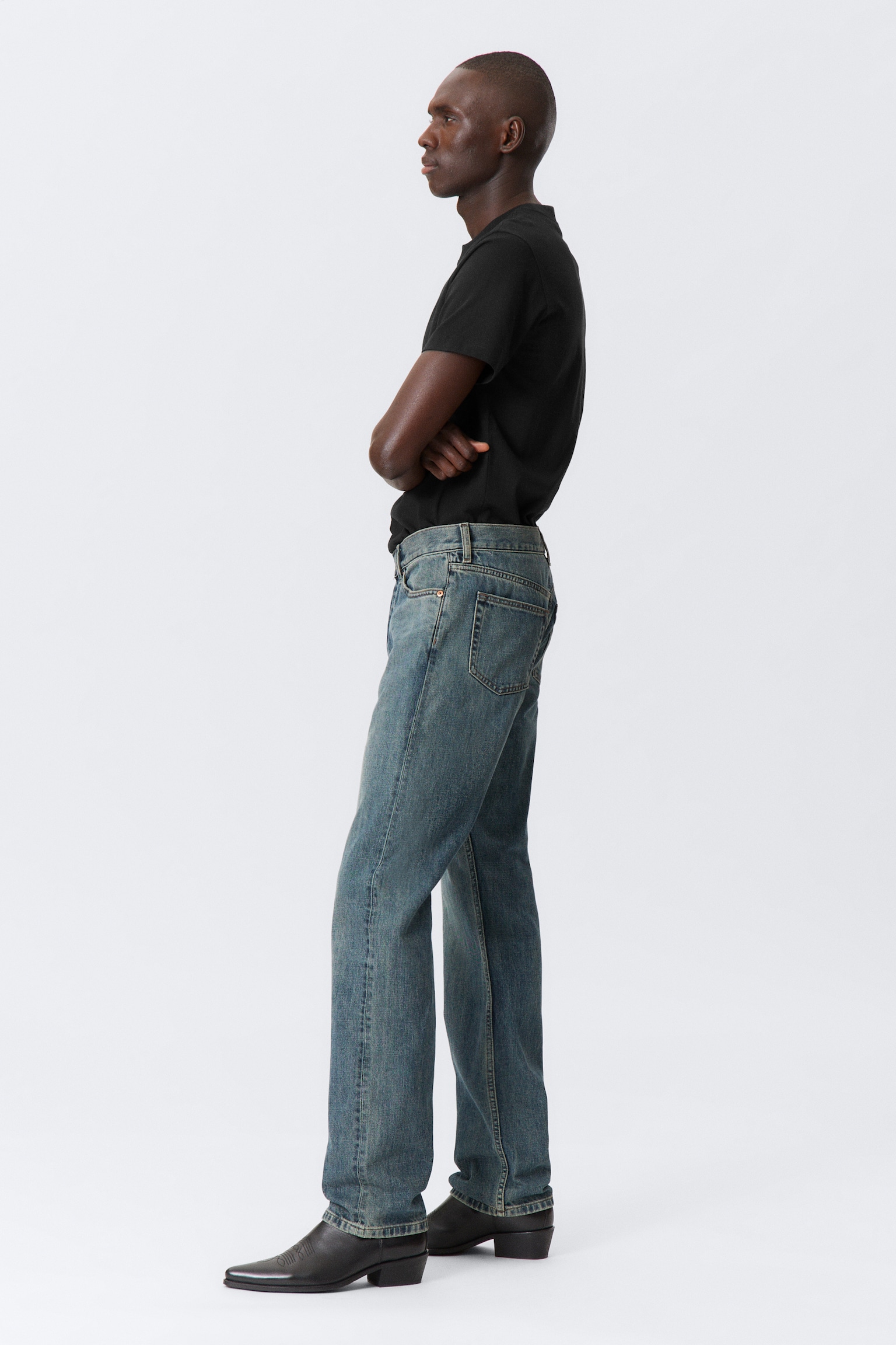 Space Relaxed Straight Leg Jeans - Second Blue - Medium Blue/Risso Black - Black/Iron blue/2000 Blue - Middelblauw/Morning Blue - Dark Blue/Aeon Blue – Lichtblauw/Blue Stream - Middelblauw/Tuned Black – Zwart/Obsidiaan Zwart - Zwart - 4
