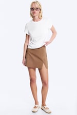 White - Regular Fit Mini T-shirt - 1