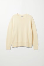 White - John Oversized Sweater - 0