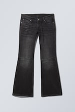 Black - Nova Low Slim Bootcut Jeans - 0