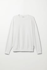 Weiß - Oversized-Sweatshirt - 0