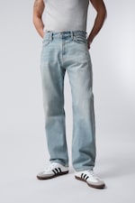 Verona blue - Space avslappet rett jeans med mellomhøyt liv - 1