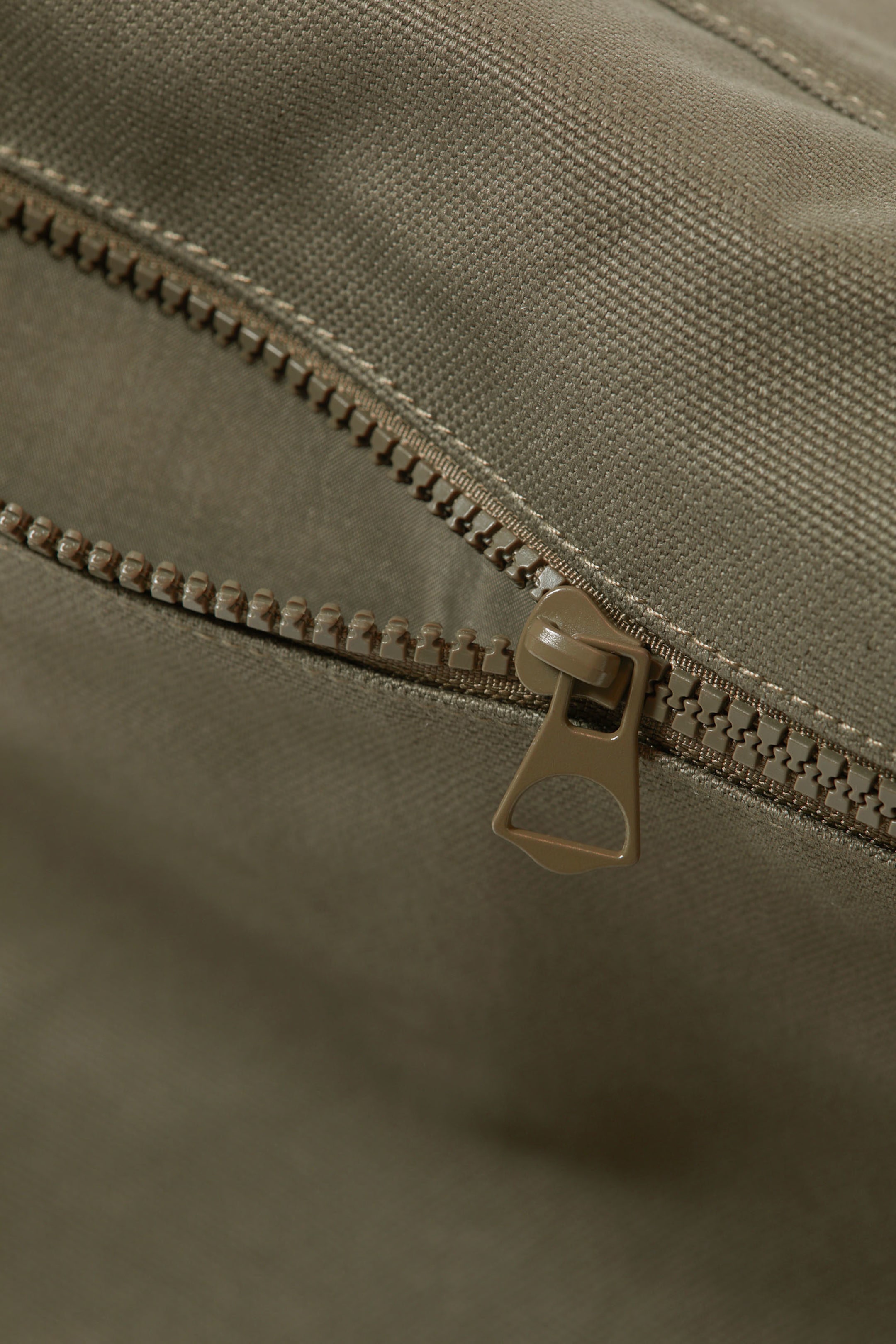 Khaki - Messenger-Bag aus Canvas - 2
