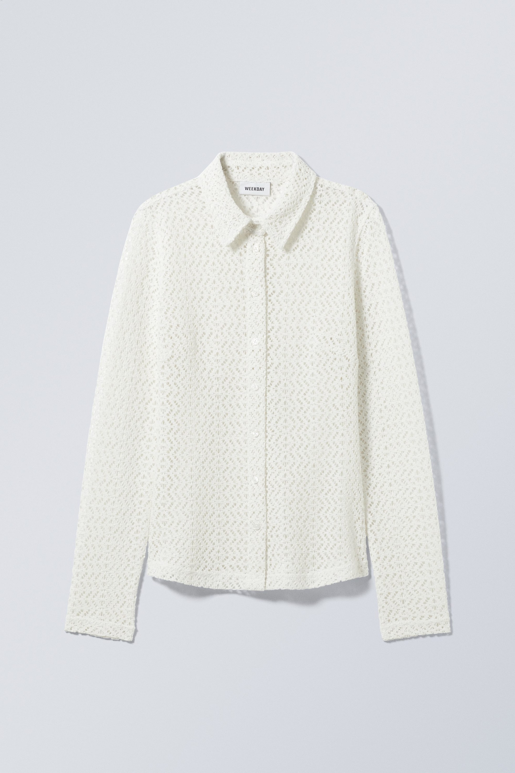 Off-white - Ella Crochet Shirt - 0