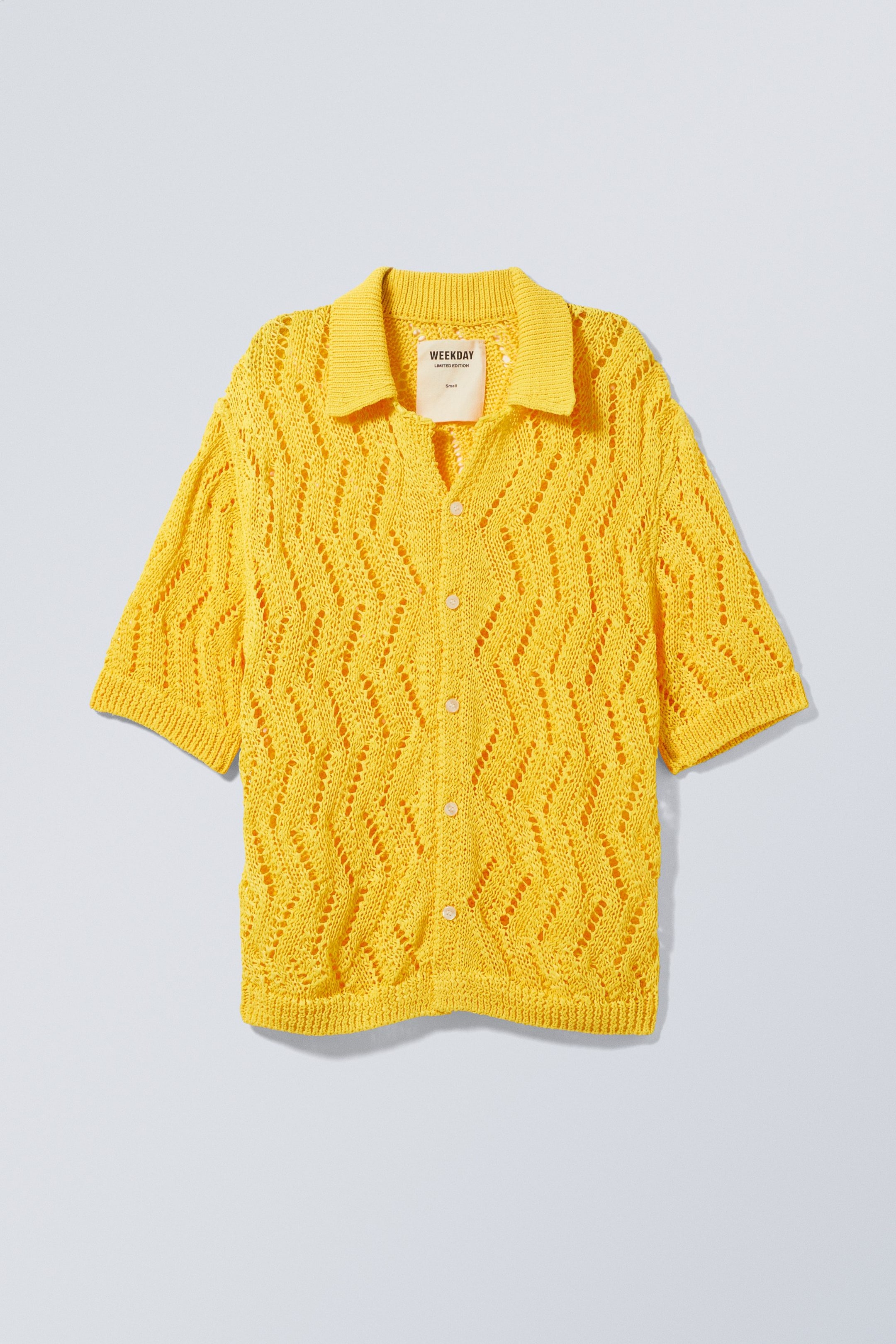 Bright yellow - Kappelshamn Short Sleeve Shirt - 0