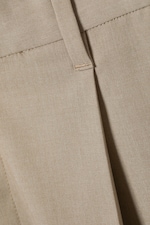 Beige - Uno Loose Suit Trousers - 1
