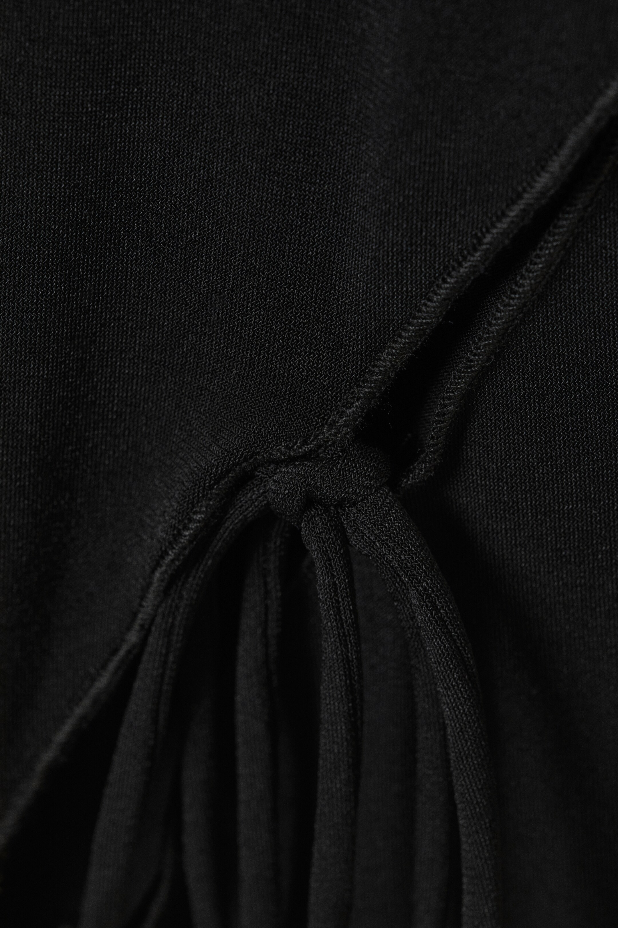 View larger image: Side Tie Top - Black - Ladies | H&M GB 2