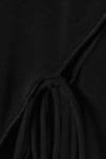 Black - Side Tie Top - 1