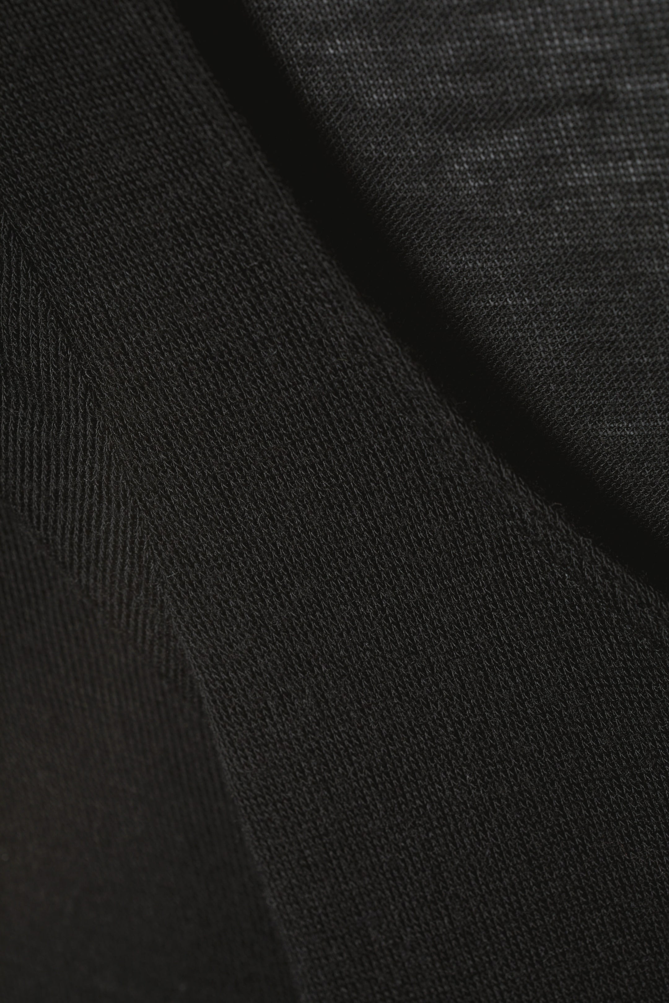 Black - Tea Sheer Long Sleeve Top - 1