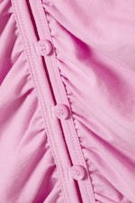 Pink - BELLE B RUCHED V-NECK CARDIGAN - 1